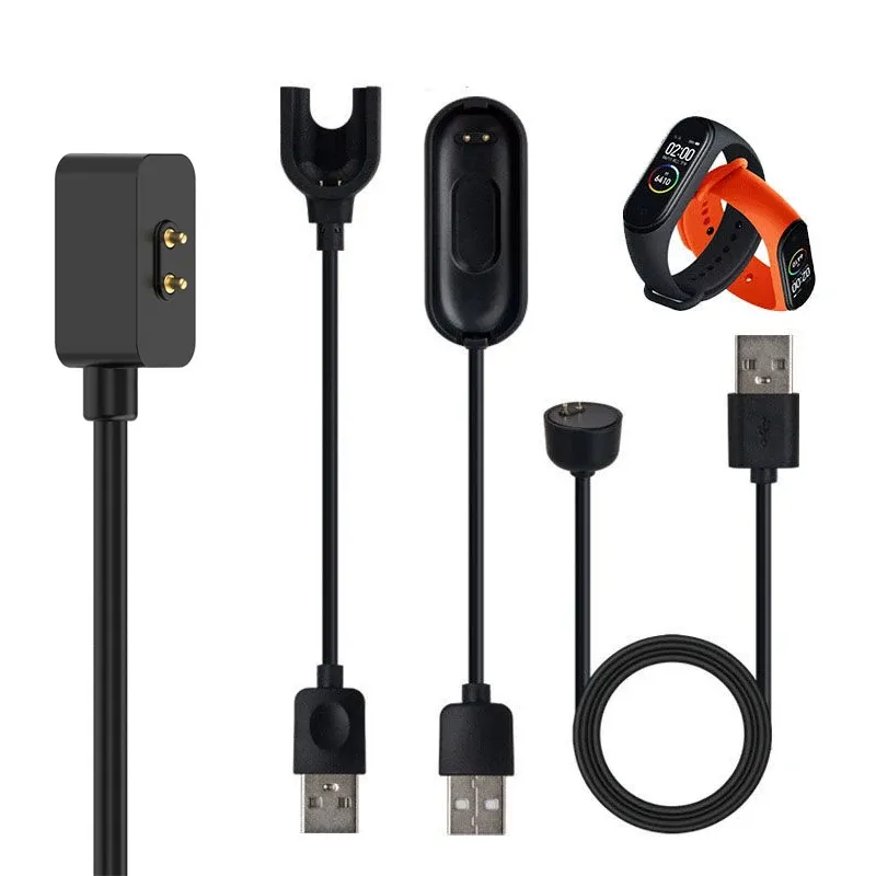 USB-Ladekabel für Xiaomi Mi Band 6, 5, 4, 3, 2, magnetische Ladegeräte für Xiaomi Mi Band 7, 8, Ladegerät Linie, tragbares USB-Ladegerät