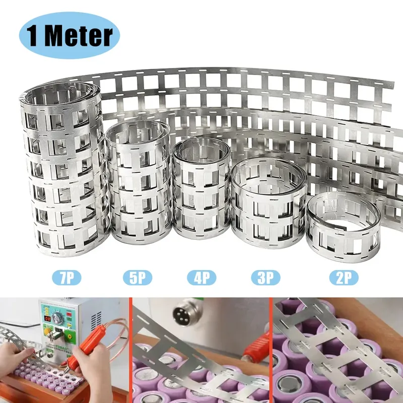 1 Meter 0,15*27mm Nickel Streifen Lithium-Batterie Nickel Streifen Für 18650 Batterie Pack 2P/3P/4P5P/6P/7P Spot Schweißen Nickel Gürtel