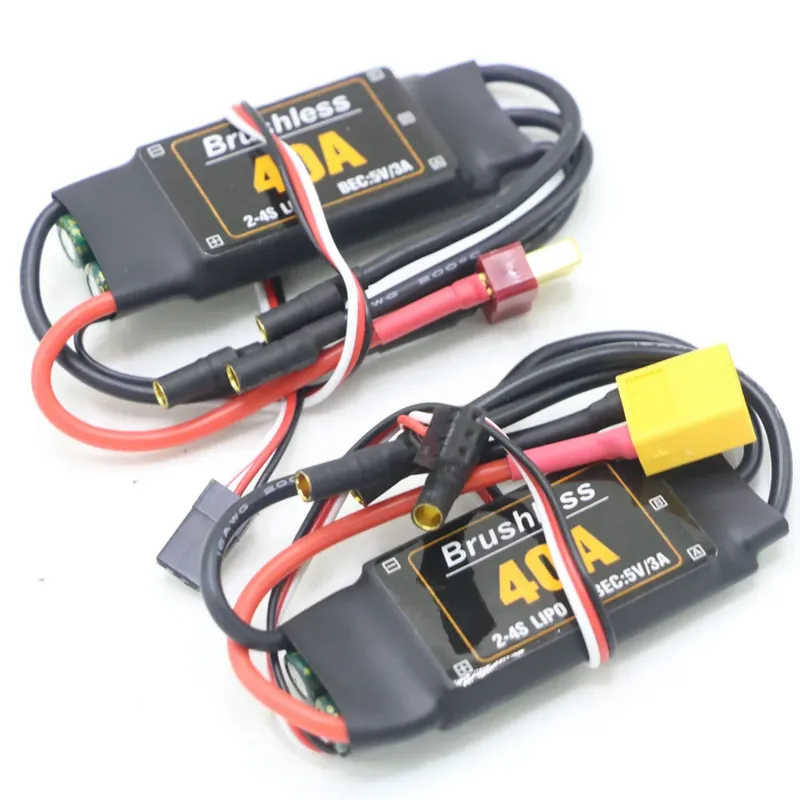 Bürstenloser 40A ESC-Geschwindigkeitsregler 2-4S mit 5V 3A UBEC für RC FPV Quadcopter RC Flugzeuge Hubschrauber