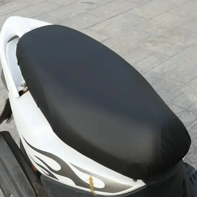 Motorrad-Sitzbezug aus PU-Leder, wasserdicht, staubdicht, Sonnenschutz, Motorrad-Roller-Sitzkissen-Schutzbezug, Zubehör
