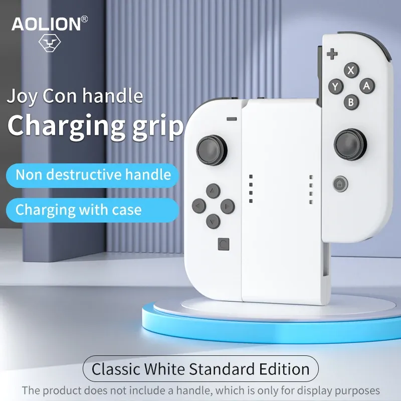 Aolion Mini Lade Grip Halterung Mit Typ-C Port Für Nintendo Schalter Joycon Ladestation Für Nintend Schalter Zubehör
