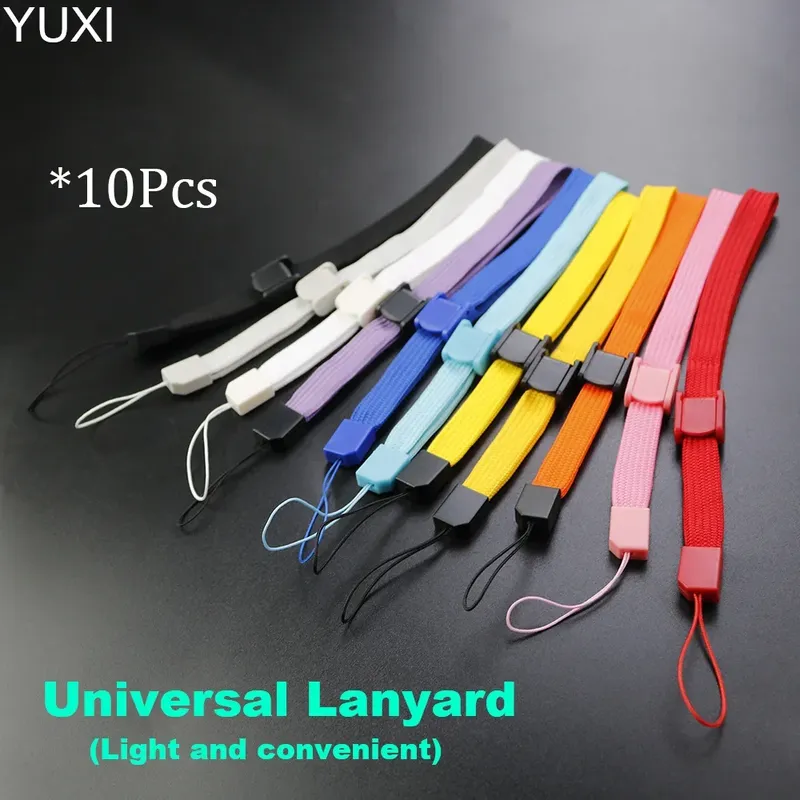 10 stücke Einstellbare Handgelenk Band Hand Seil Hand Strap Für PSP PSV Wii Schalter Lanyard Seil Für Telefon Kamera MP3 lanyard Straps