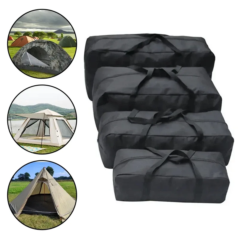 Große Aufbewahrungstasche Aufbewahrungstasche Oxford Tuch Aufbewahrung Werkzeug Aufbewahrungstasche Outdoor Supplies Aufbewahrungstasche Zelt Aufbewahrungstasche