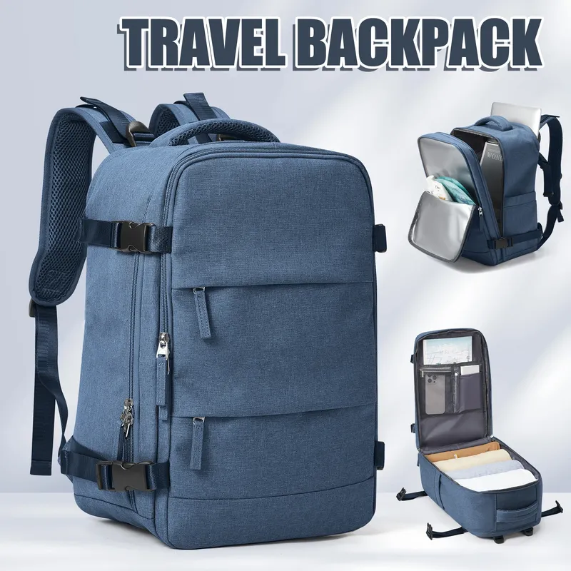 Reiserucksack Kurzstreckenflugzeug Ryanair Kabinentasche 40x20x25 Rucksack Damen Herren Freizeit Schule Laptoptasche Handgepäck