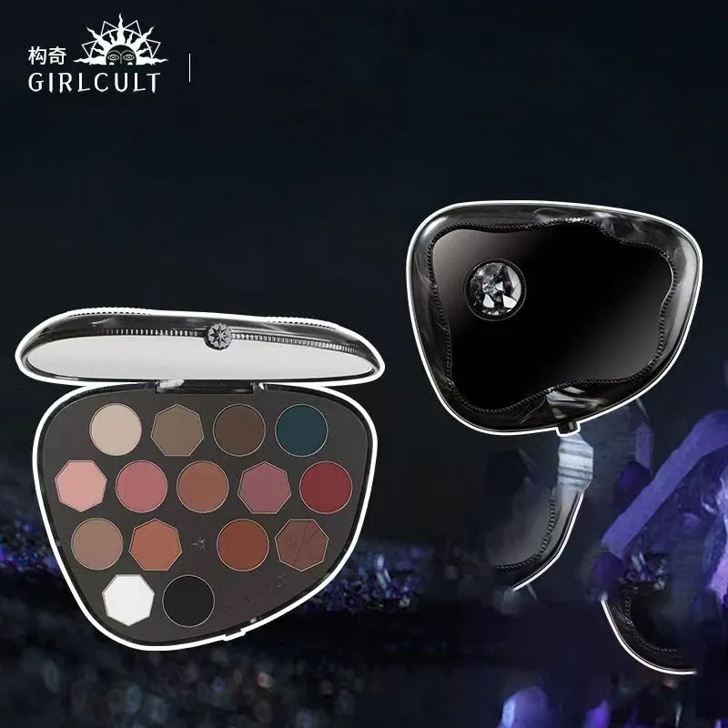 Girlcult 15-Farben-Chamäleon-Lidschatten-Palette, schimmerndes, mattes Auge, veganes Make-up-Set, Kosmetik-Komplettset - 11.12 EUR
