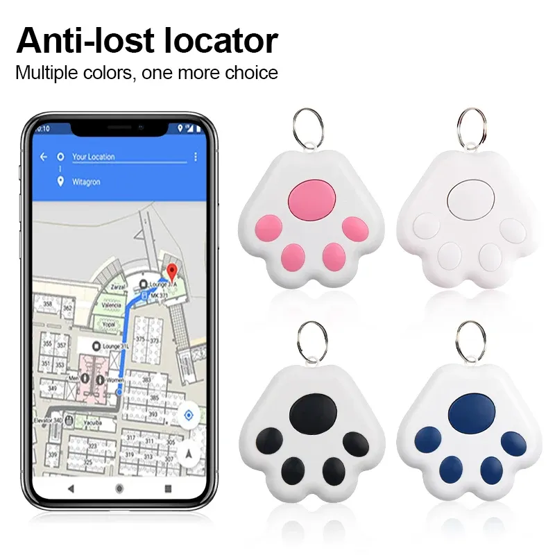 Smart Mini GPS Tracker Schlüssel Kinder Tasche Finder Hund Katze Haustier Locator Bluetooth Tracker Gerät Anti-verloren Erinnerung für IOS/Android