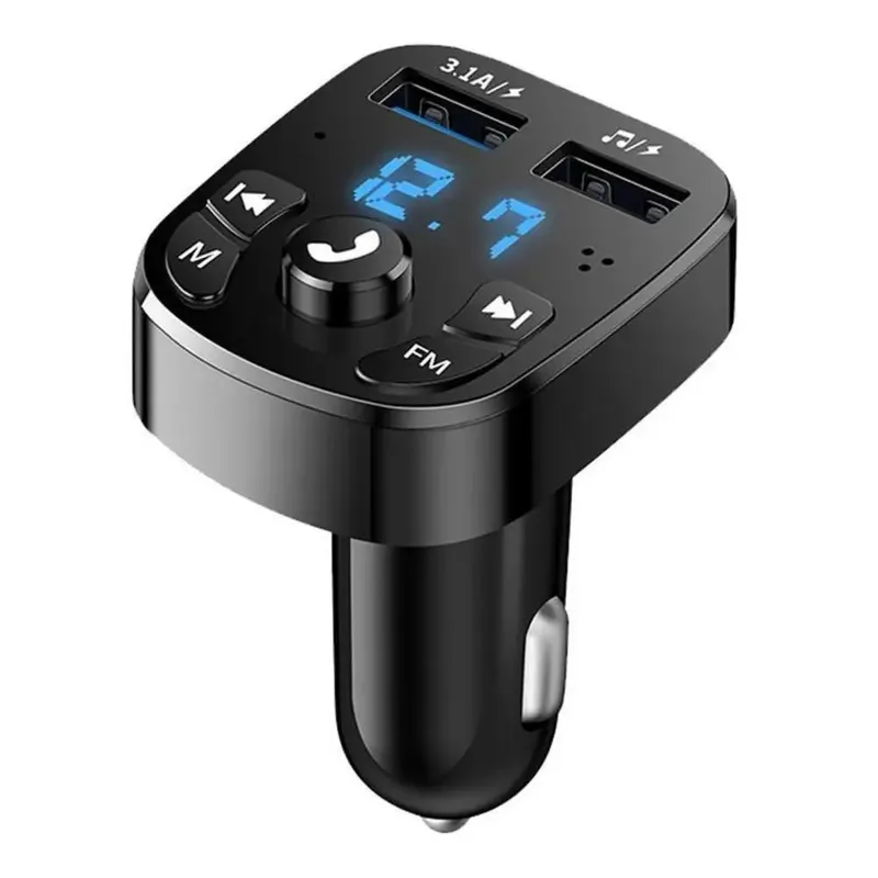 Auto MP3 Player Dual USB Schnelle Ladegerät FM Bluetooth Empfänger Bluetooth Kompatibel 5,0 FM Sender USB-Stick Stecker Auto Kit