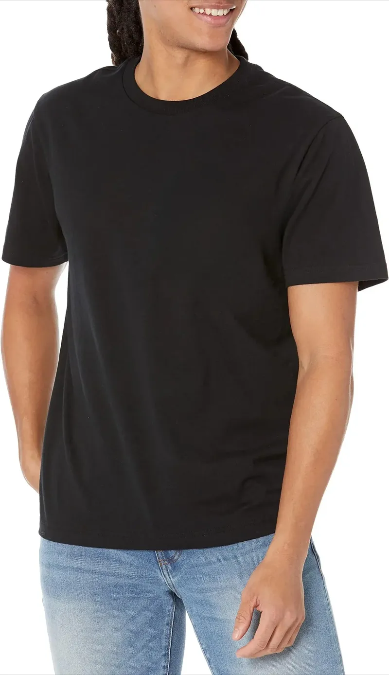Hochwertige T-Shirts aus 100 % Baumwolle für Herren, 2025, Sommer-Casual-T-Shirts, einfarbig, Paar, übergroße T-Shirts, Schwarz, Weiß, Grau, Sport-Tops