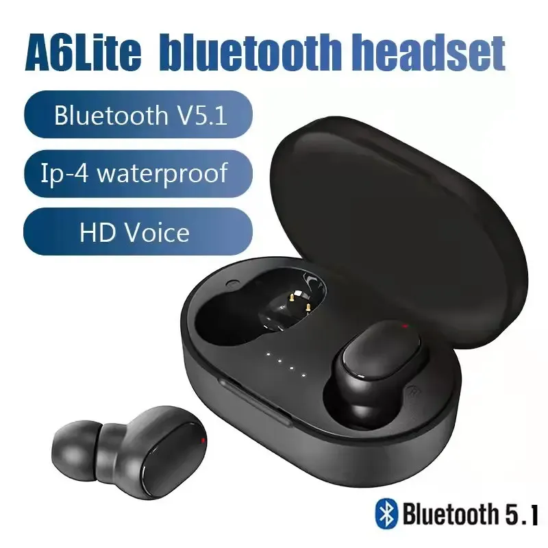 Original a6s tws headset wireless kopfhörer bluetooth kopfhörer sport stereo fone bluetooth earbuds für xiaomi huawei iphone