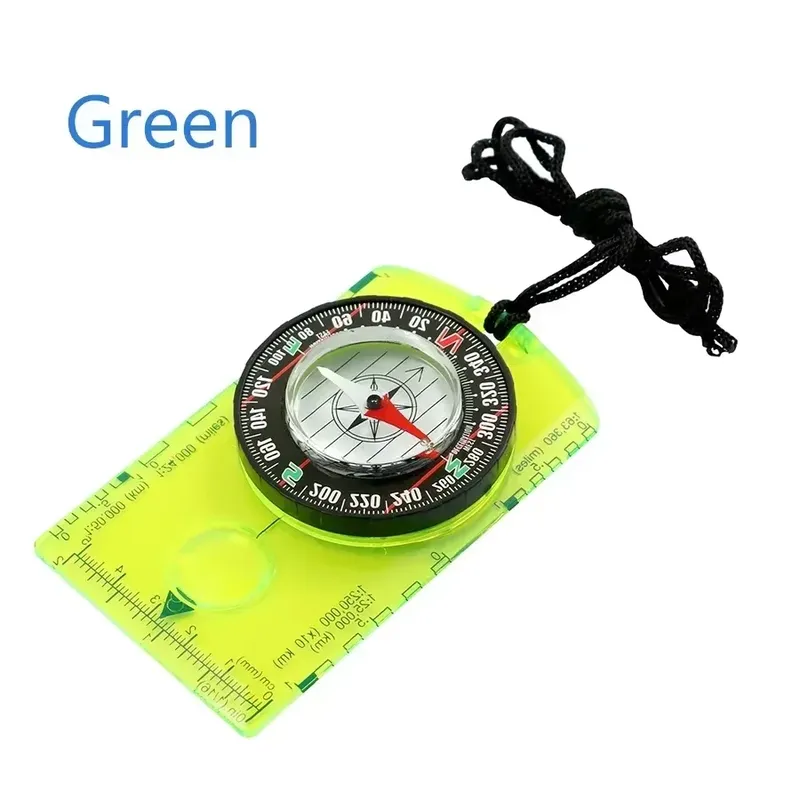 Wasserdichter Kompass, Outdoor-Gadget, Navigation, Wandern, Kompass, Camping, Orientierung, Rucksackreisen, Kartenlesekompass für Scout-Kinder