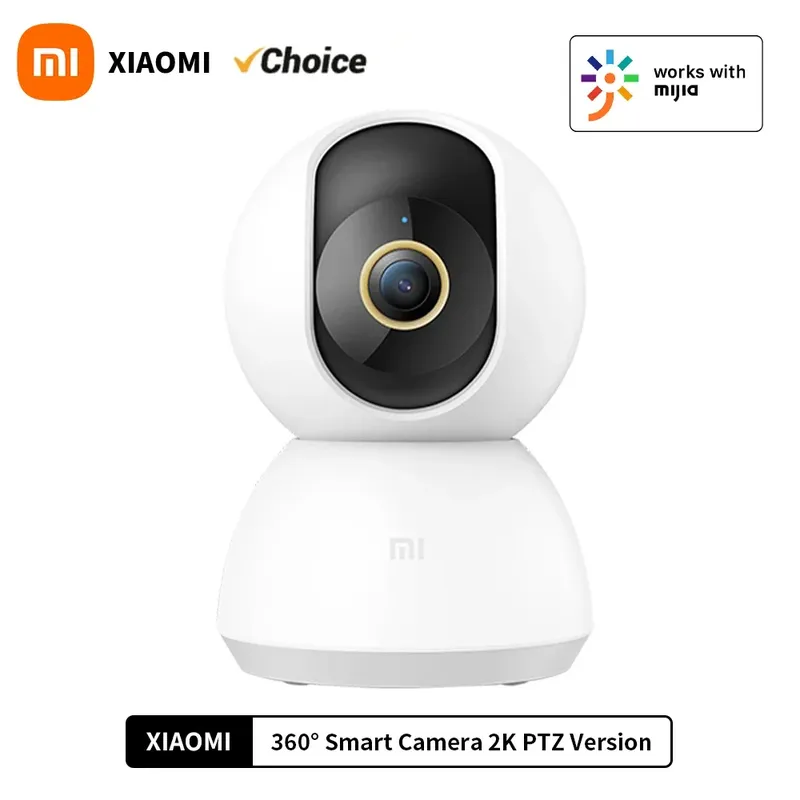 ξAO 360° °   Smart Home Sicherheitskamera Mi PTZ 2K Webcam 1296P 3 Megapixel AI Menschliche Erkennung Nachtsicht Webcam Chinesische Version