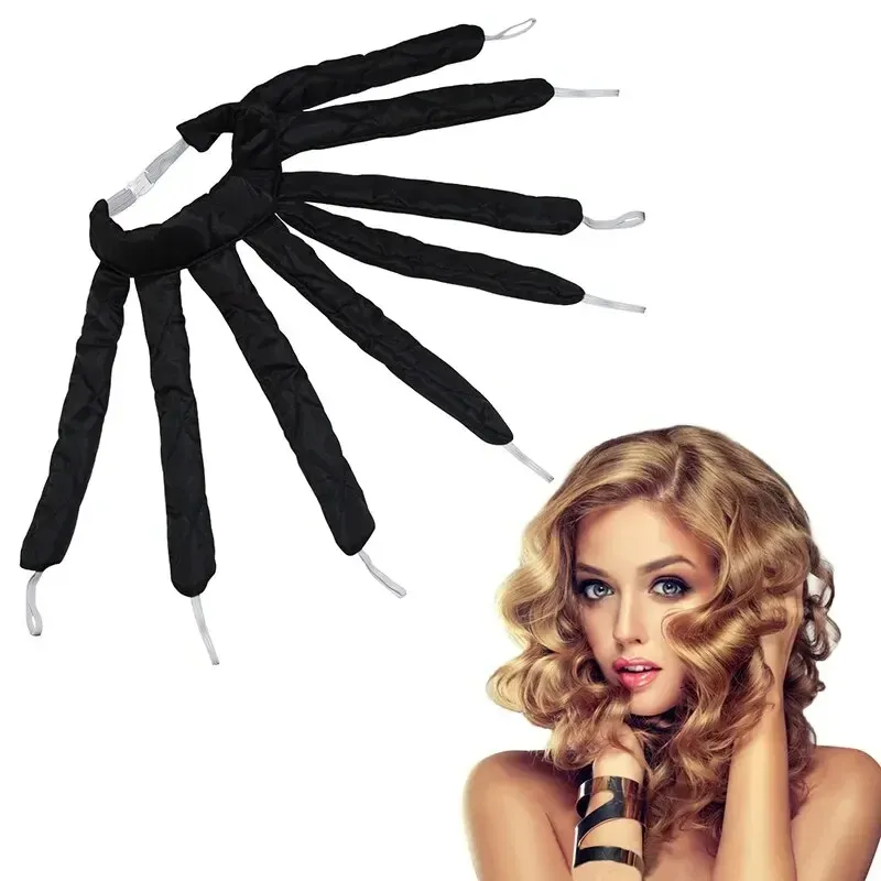 Hitzefreies Lockenwickler-Stirnband für faule Haare - Seidenband-Wellenformer für locken ohne Hitze beim Schlafen