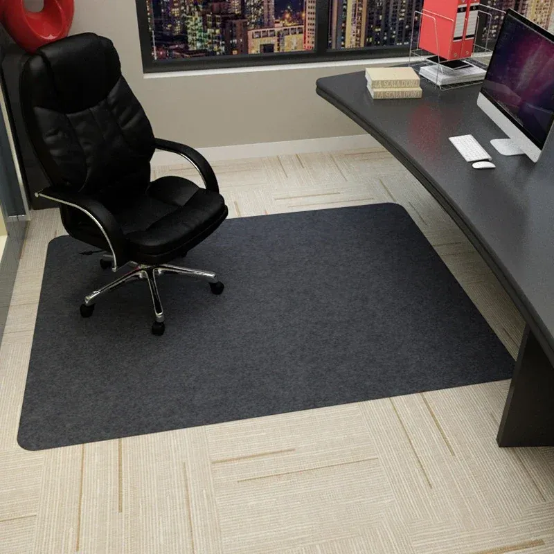 90x120cm Büro Rollstuhl matte Computer Gaming Stuhl Matte Farben Schlafzimmer Wohnzimmer Büro Drehstuhl Teppich