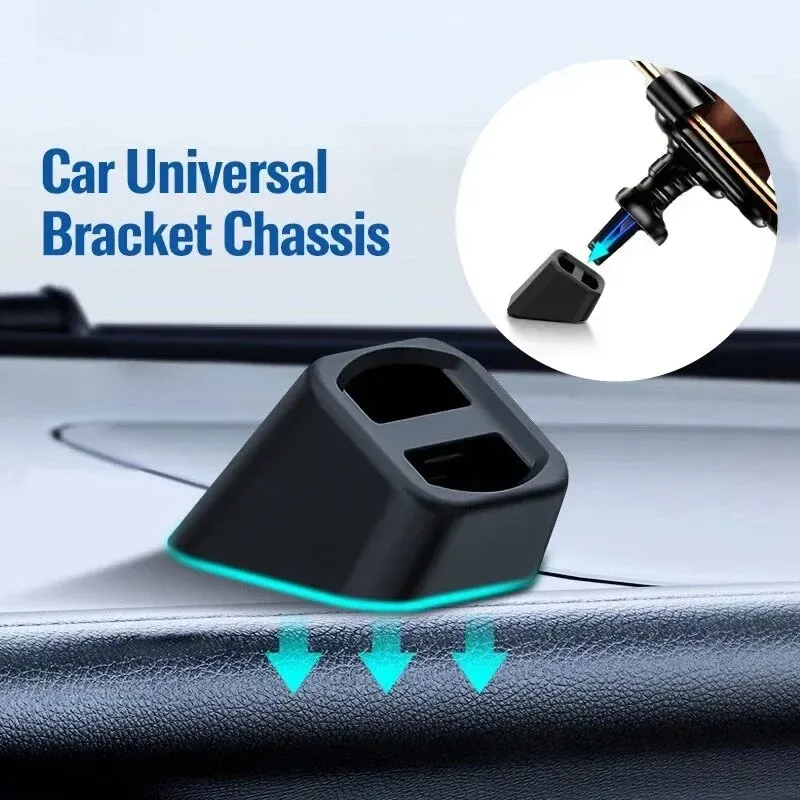Universal Wireless Auto Ladegerät Stehen Basis Auto Handy Halter Halterung Dashboard Montieren Air Outlet Clip GPS Cradle Zubehör