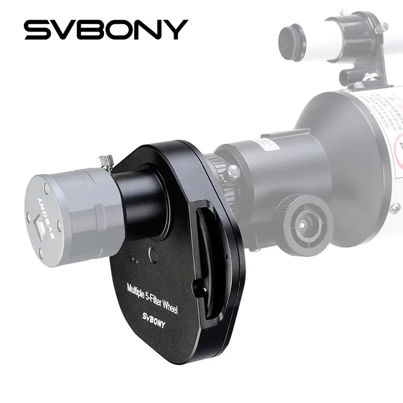 Svbony sv133 teleskop filter rad 1.25/2 zoll metall filter 5 positionen für teleskop okular für astronomische teleskope