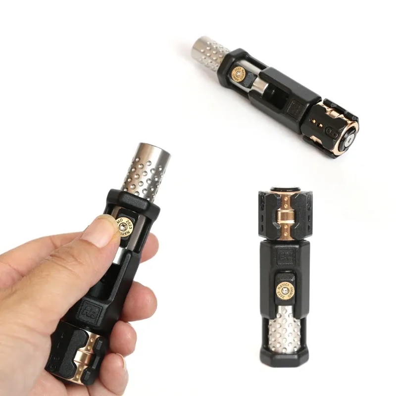 Metall Zappeln Spielzeug Musketiere Pistole Bolzen Typ Fidget Spinner EDC Haptische Slider ADHS Werkzeug Erwachsene Stress Relief Spielzeug Büro Schreibtisch Spielzeug