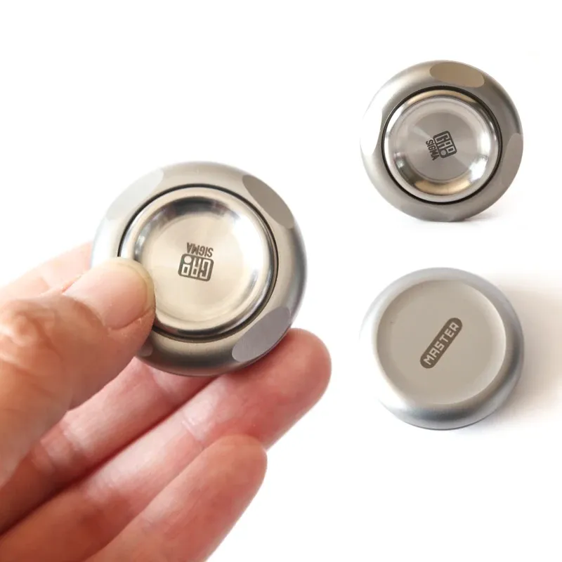 GAO Studio Magnetic Master 2.0 Fidget Slider Antistress EDC Erwachsene Fidget Toys Metall Spinner Ratsche Haptische Münze für Angst