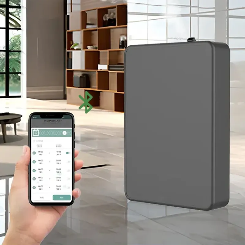 500ML Kapazität Duft Diffusor Smart Duft Luft Maschine Für Home Professionelle Wasserlose Ätherisches Öl Diffusor Lufterfrischer