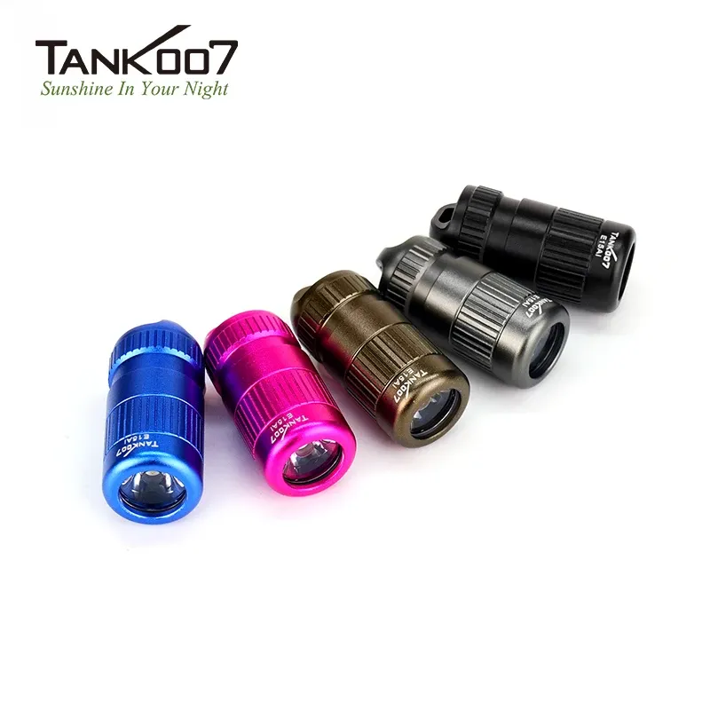 TANK007 E15 AI Outdoor Superhelle LED-Taschenlampe Nachtreiten Camping Wandern Jagd & Indoor-Aktivitäten Verwendung