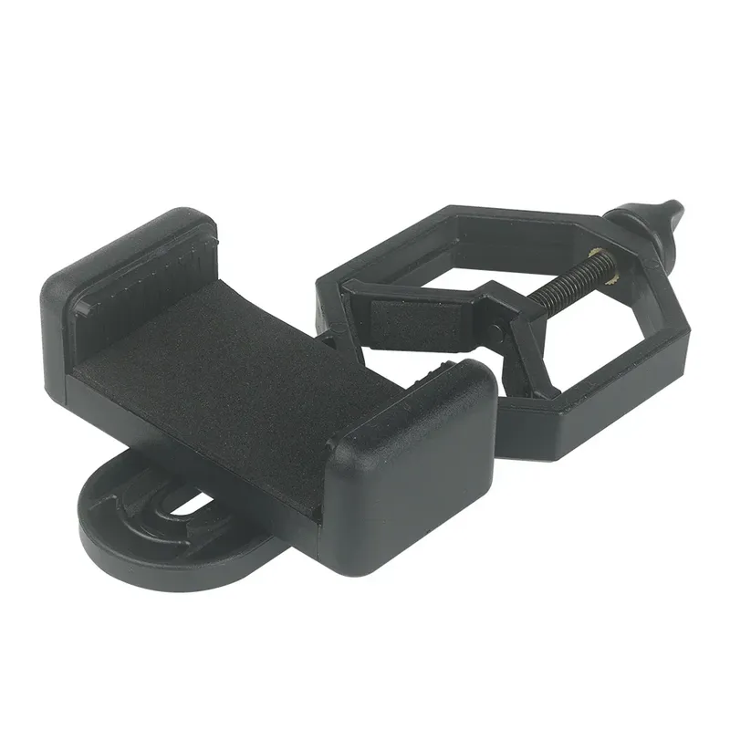 Handy-Adapter aus Kunststoff für Monokular-Mikroskop, Teleskop, Fernglas, Spektiv, Handy-Clip-Halterung