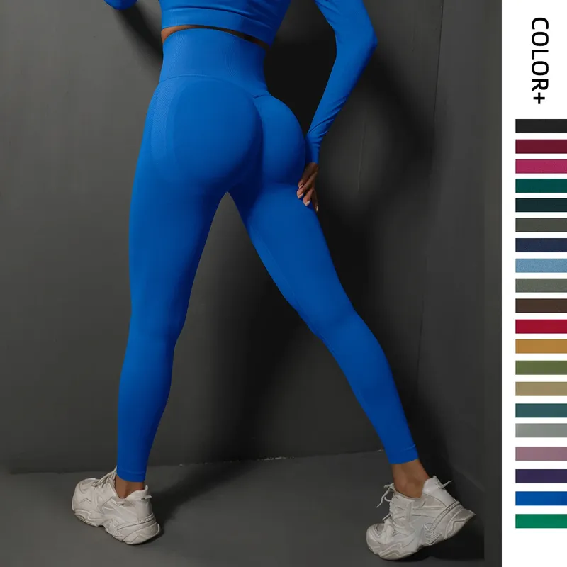 Nahtlose Gym Leggings Frauen Yoga Hosen Sexy Hohe Taille Booty Lifting Leggings Hosen Frauen Sport Kleidung Fitness Tragen