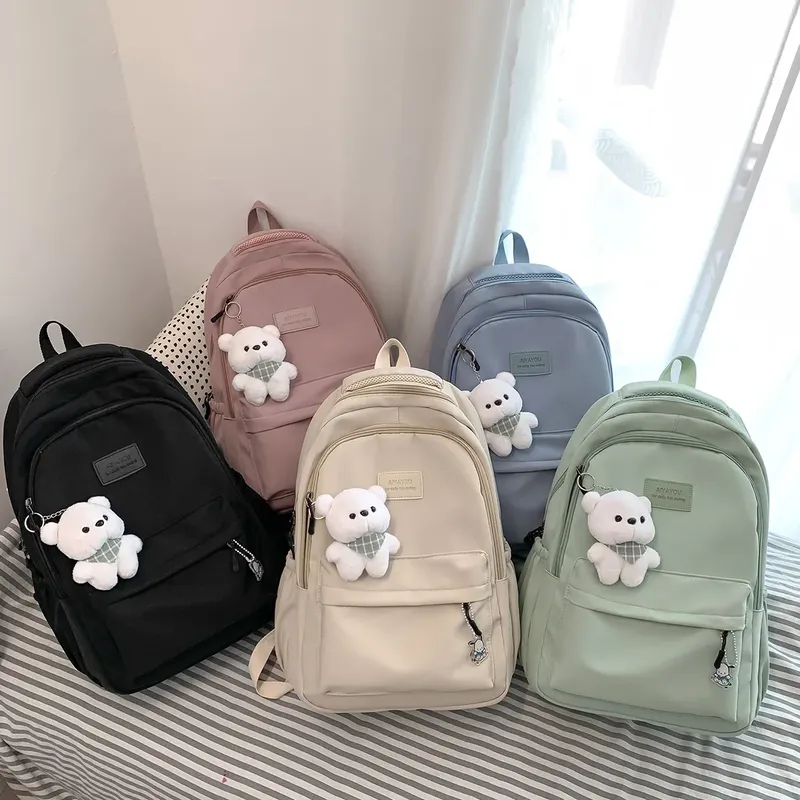 Neue Weibliche Mode Männer Hohe Kapazität Wasserdichte College Rucksack Trendy Frauen Laptop Schule Taschen Nette Mädchen Reise Buch Tasche Cool