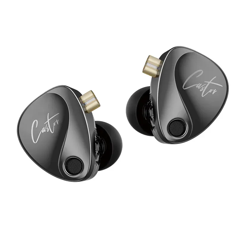 NEUE KZ Castor In Ear HiFi Kopfhörer 2DD Dynamische High-end Tunable Balanced Armature Kopfhörer Monitor Kopfhörer Cancelling Ohrhörer