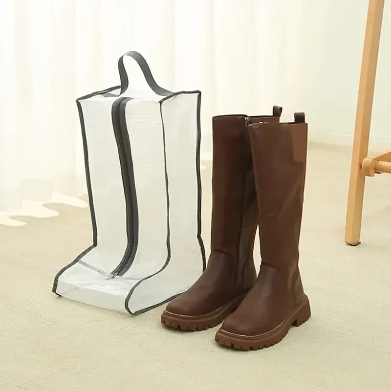 Tragbare wasserdichte Schuhe Staubschutz Feuchtigkeitsbeständiger faltbarer Stiefel Organizer Staubdichte Aufbewahrungstaschen für Reisen