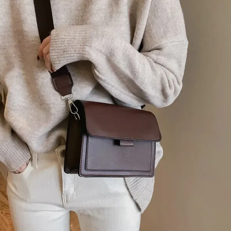 Klassische Designer-Umhängetasche aus PU-Leder für Damen, Reisehandtasche, modische Schultertasche, Umhängetasche, Damen, kleine Flap-Tasche