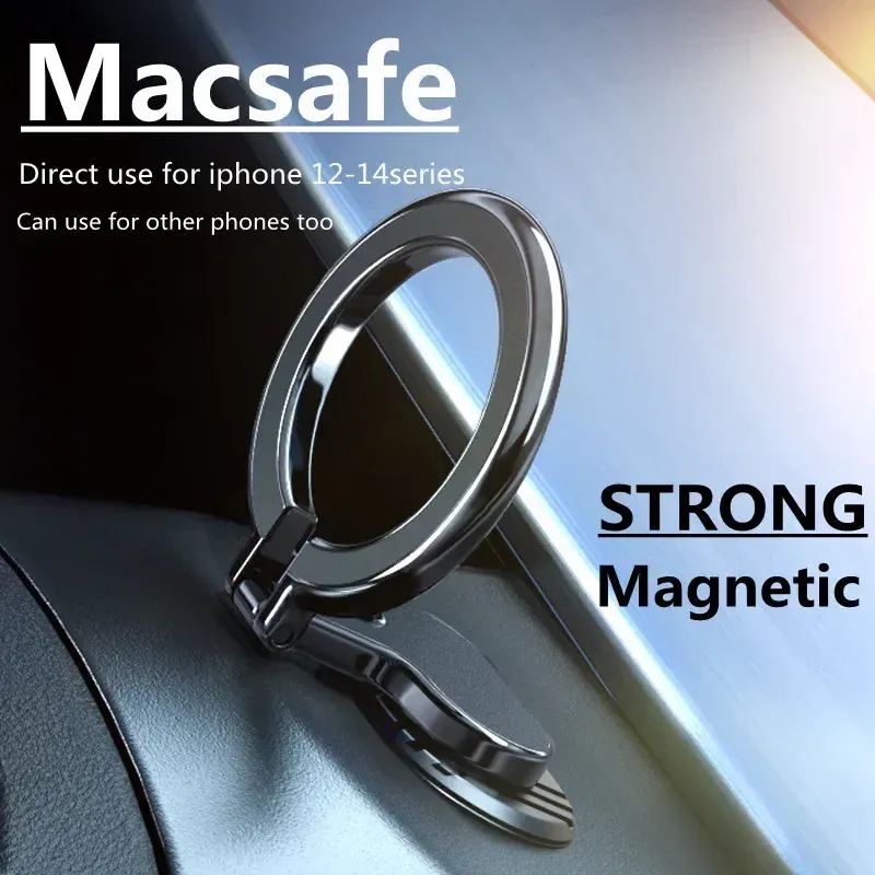 Universeller magnetischer Autotelefonhalter, Ständer, Metallmagnet, Autohalterung, Unterstützung im Auto, für iPhone 15 14 13 12 Pro Max Mini Samsung Huawei