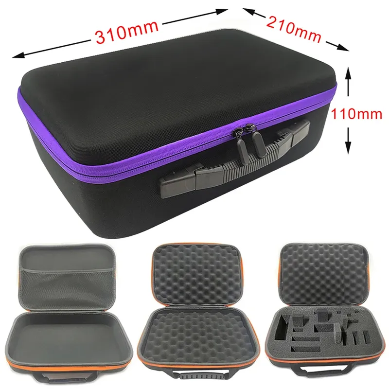 DIY Schaum Harte Tragetasche Lagerung Box Reise Zipper Tasche Für Outdoor Werkzeug Zubehör Personalisierung Stoßfest Kamera Tasche