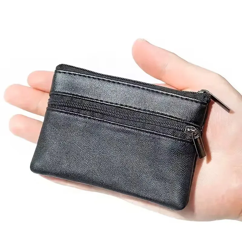 Frauen Männer Geldbörse Männer Kleine Tasche Brieftasche Geldbörsen Zipper Geld Taschen Kinder Mini Geldbörsen Leder Schlüssel Halter carteira