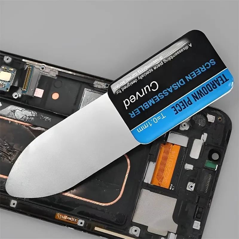 Handy-Bildschirm-Öffnungswerkzeug, 1-5 Stück, LCD-Bildschirm Spudger, Ultradünne Flexible Metallkarten zum Zerlegen von Mobiltelefonen