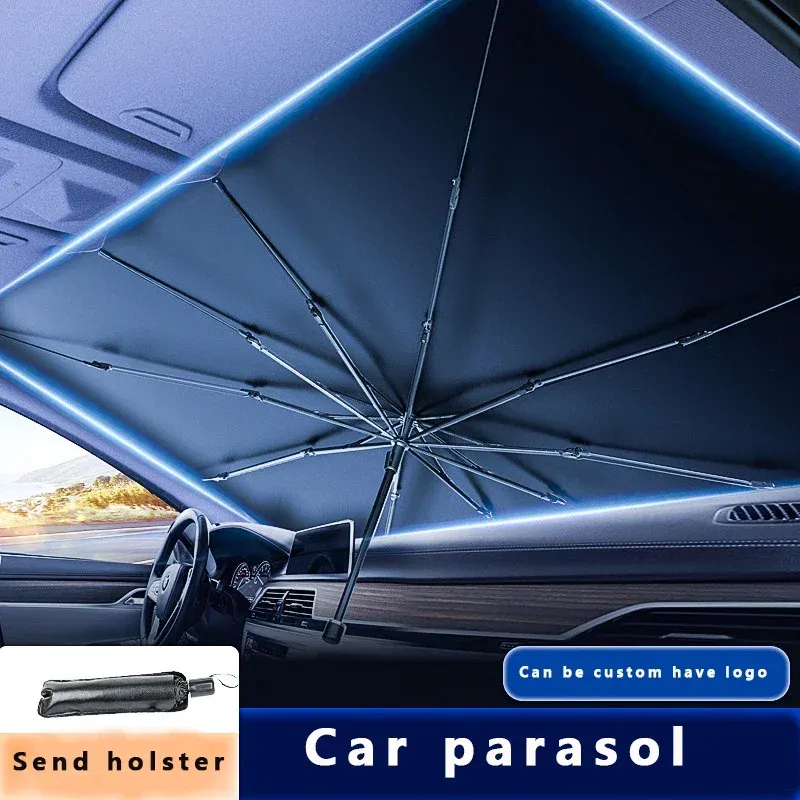 Sonnenschirm Regenschirm Sonnenschirm Auto Frontscheibe Sonnenschirm Auto Sonnenschirm Auto mit Sonnenschirm faltbarer Sonnenschutz Sonnenschirm