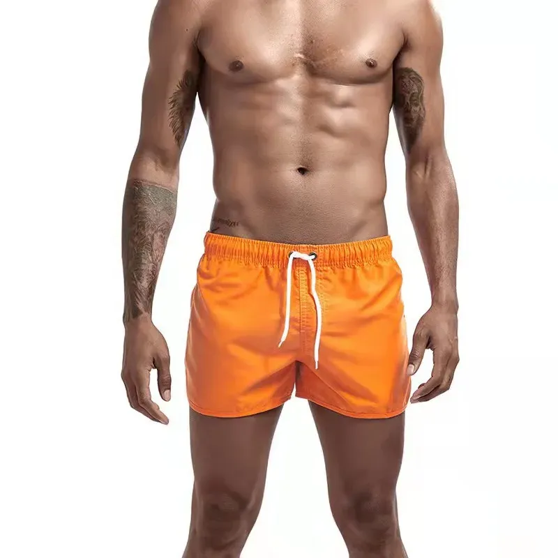 2025 neue Sommer männer Bademode Shorts Marke Bademode Sexy Badehose Männer Badeanzug Niedrige Taille Atmungs Strand Tragen Surf 4,2