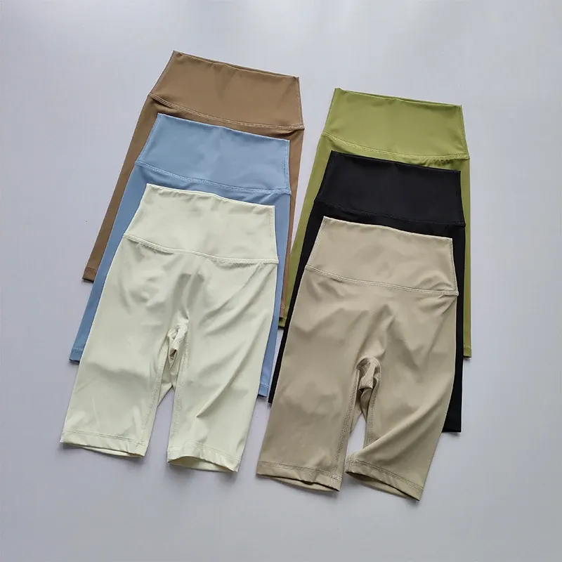 Frauen Sport Shorts Yoga Shorts Kurze Legging Hohe Taille Fitness Enge Shorts Schnell Trocknend Workout Kleidung Radfahren Gym Shorts