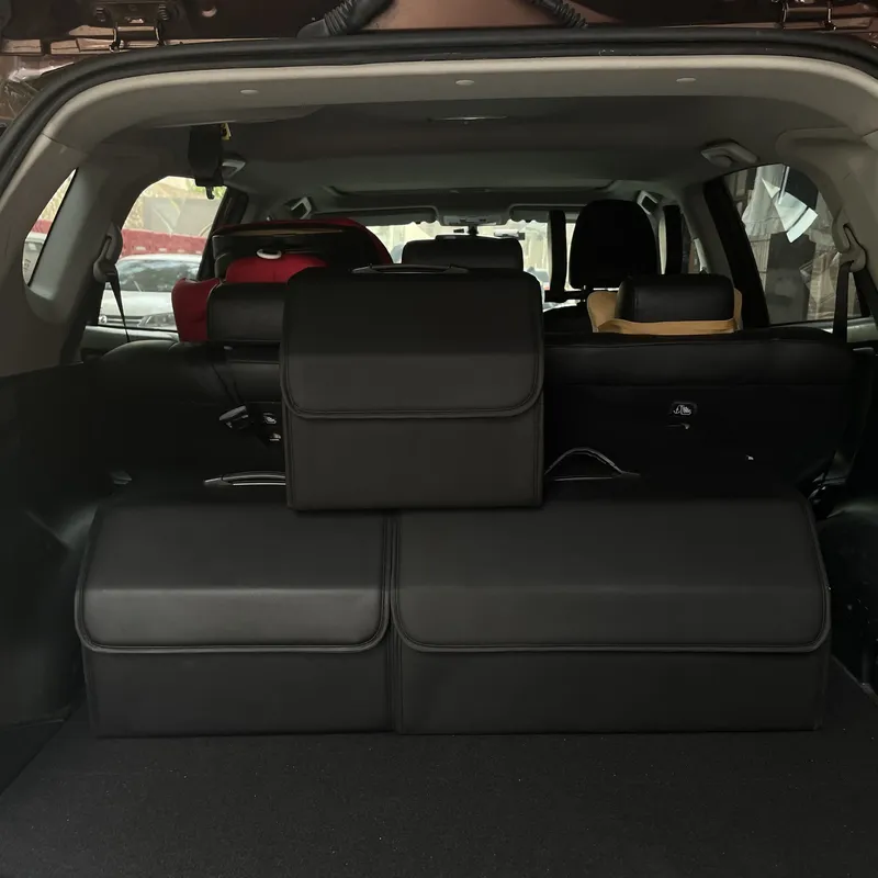 Auto Organizer Stamm Lagerung Tasche Große Kapazität Auto Multiues Werkzeuge Lagerung Box Tasche Verstauen Aufräumen Auto Stamm Organizer Tasche