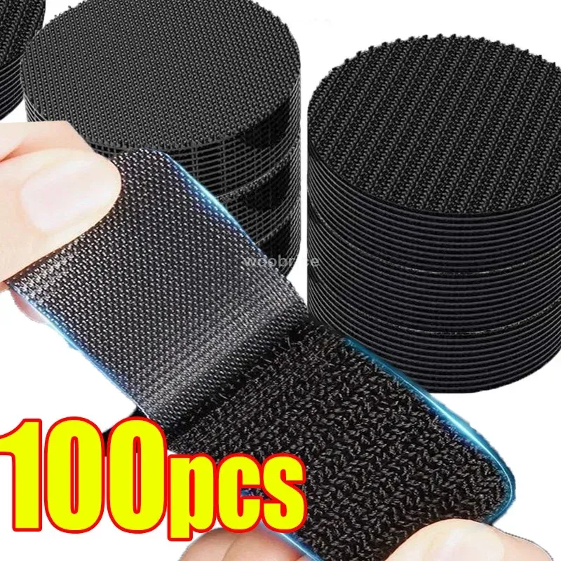 Superstarkes Nähen, doppelseitiges Klebeband, sehr stark klebend, Klettverschlüsse, Kabel-Organizer, DIY-Teppichbefestigungen, automatisch