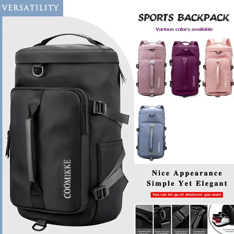 Rucksack im neutralen Stil für Männer und Frauen, geeignet für Reisen und Tourismus aus Nylonmaterial, es ist ein Wanderrucksack.