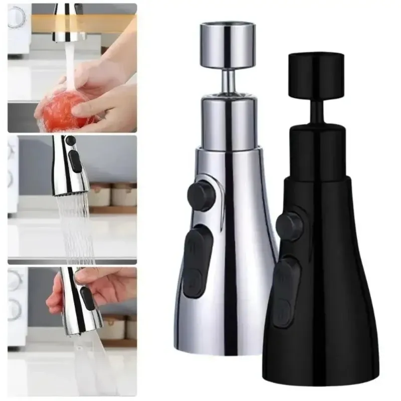 1pc Flexible Küche Wasserhahn Waschbecken Mischbatterie Sprayer Kopf Gefilterte Wasserhahn Austauschbare Wasserhahn