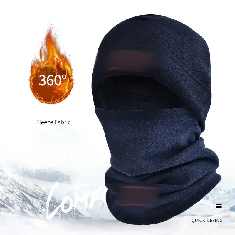 Winter Polar Coral Hut Fleece Sturmhaube Männer Gesicht wärmer Mützen thermische Kopf bedeckung taktische militärische Sport Schal Kappen