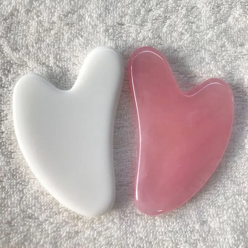 Harz Herzförmige Verschrottung Stück Massage Nacken Taille Verschrottung Stück Schönheit Salon Ganzkörper Verschrottung Spa Werkzeuge