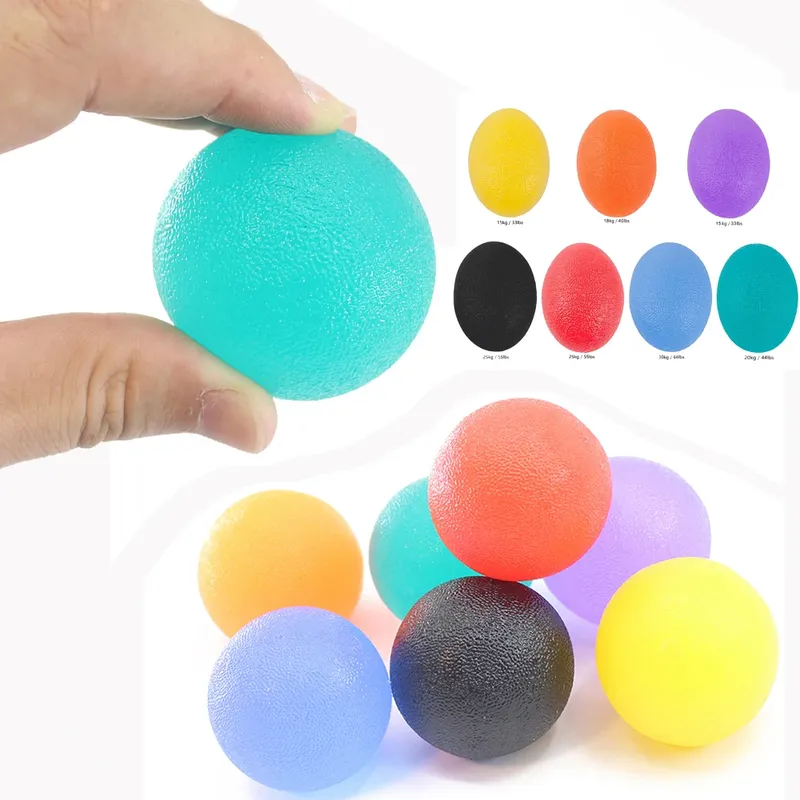 Handgriff Ei Greifen Ball Finger Trainer Fitness studio Fitness Heim trainings geräte Anti stress Handgriff Expander Muskelkraft