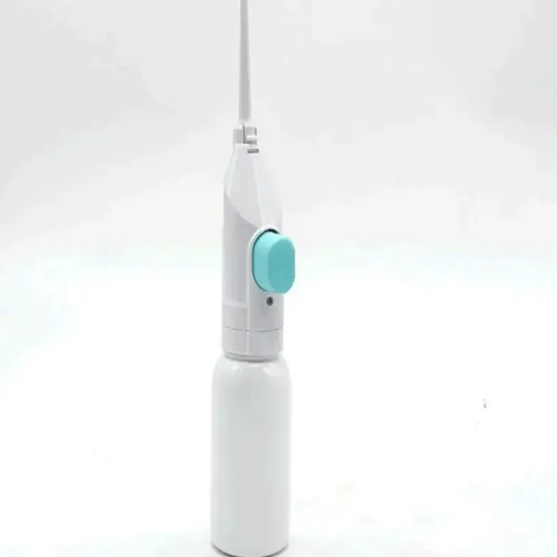 Manuelle Hochdruck-Flosser, Wasserflosser, für Zuhause, Reisen, tragbar, für saubere Zahnstein, Zahnstein, Mundreinigung, Scaler