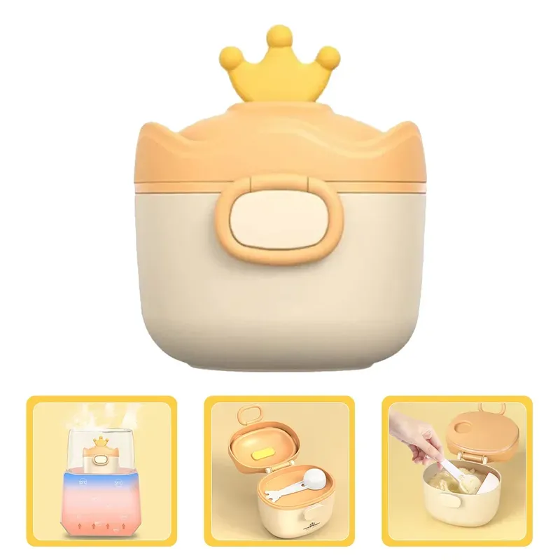 Tragbare Babynahrung Aufbewahrung sbox bpa kostenlose Formel Spender Cartoon Säuglings milchpulver Box Kleinkind Snacks Tasse Behälter