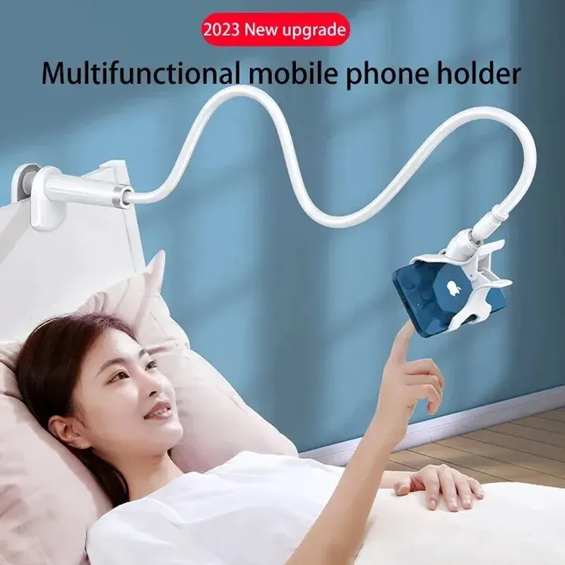 360-Clip Handy Halter Stehen Tragbare Flexible Lazy Bed Desktop Halterung Schreibtisch Halterung Ständer Basis Für iPhone Samsung Xiaomi