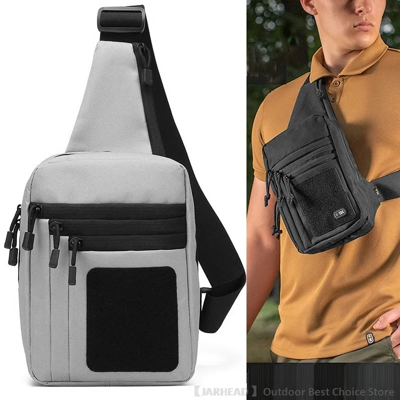 Neue taktische Pistole Pistole Fall Umhängetasche Outdoor Wandern Jagd Camping Brusttasche mit Pistolenholster