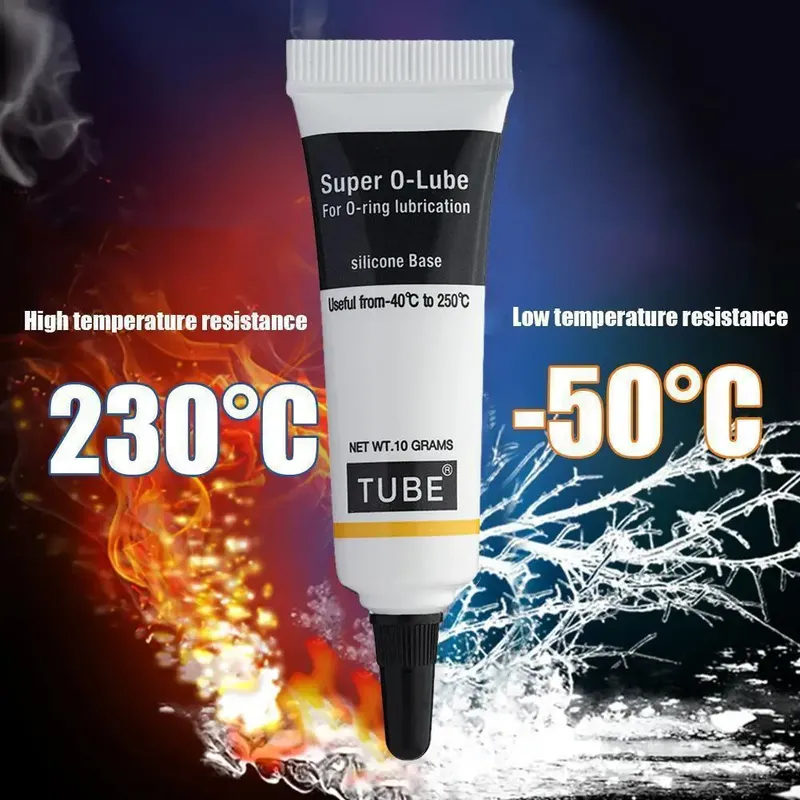 Silikonfett-Schmiermittel 6504, Heimwerker-Hardware, wasserdicht, Lebensmittelqualität, Super O-Lube O, Schmierung der Kaffeemaschine