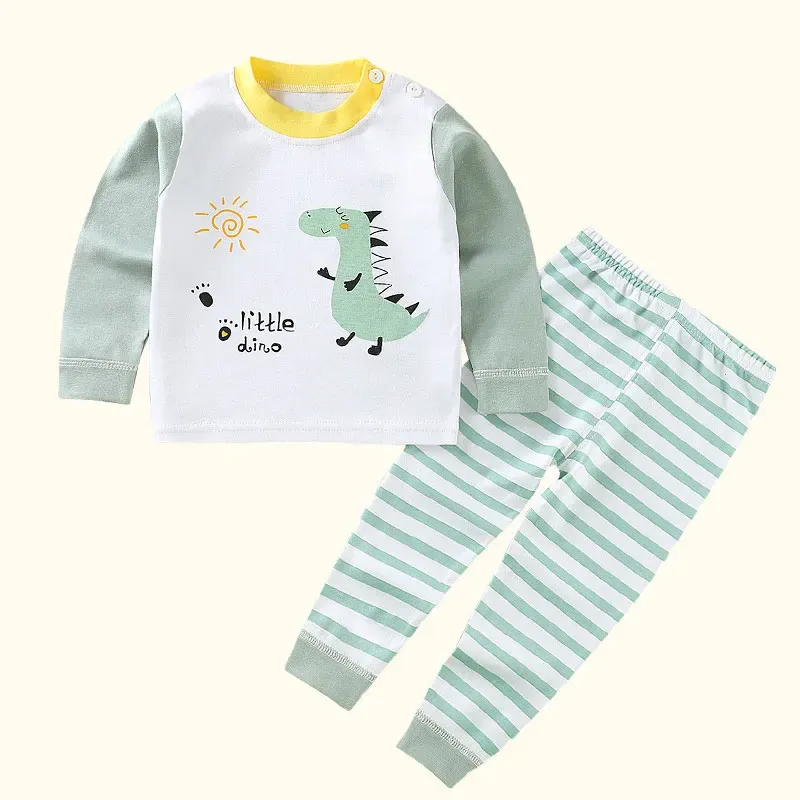 Kinder Kinder Kleidung Sets Jungen Mädchen Anzug Pyjamas Kleidung Hosen Cartoon Herbst Winter Nachtwäsche Outfits