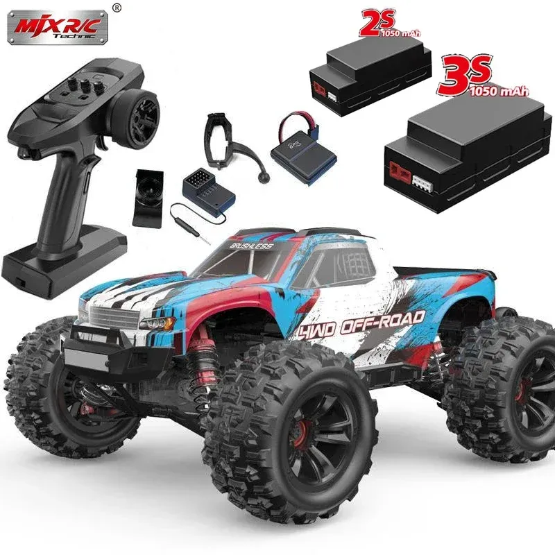 Neue MJX Hyper Go 16208 3S 1/16 Bürstenlosen RC Auto Hobby 2,4g Fernbedienung Pickup Truck Modell 4wd High-speed Off-road Junge Geschenk